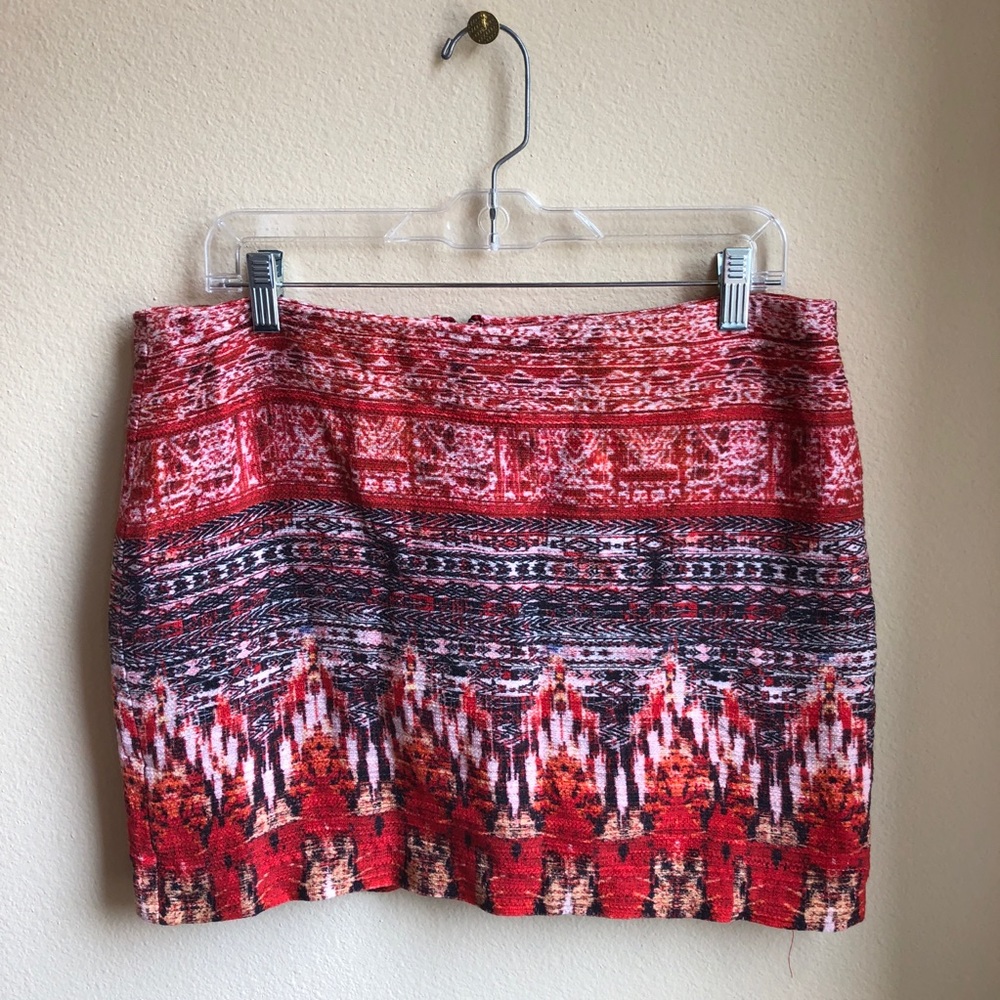 EUC patterned skirt